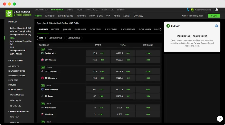 DraftKings Vermont Sports
